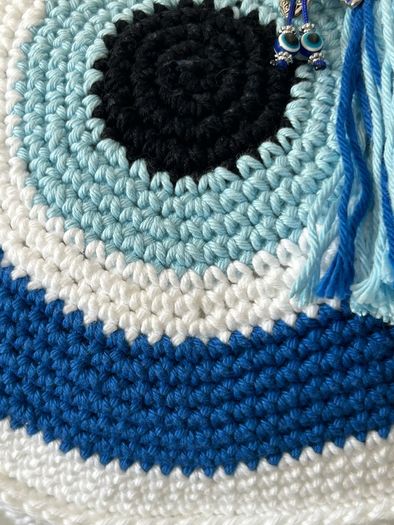 Evil Eye Crochet bag