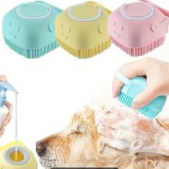 NEW PINK dog grooming sponge