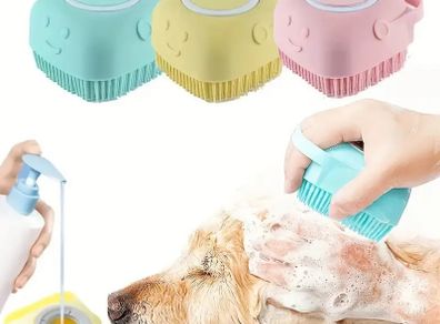NEW PINK dog grooming sponge