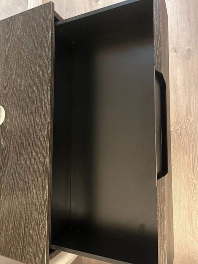 Fitzroy Bedside Lockers: Pair, Charcoal Oak