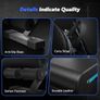 Weight Bench, 990 LBS/450KG Foldable Weight Benches for Home Gym, Adjustable Weight Bench with 72 Training Angles, Incline Bench Press for Full Body Image 8
