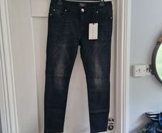 POCO Saturday night womens jeans bnwt size 16 black.