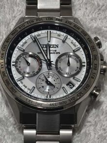 Citizen Attesa CC4010-80A Satellite Wave GPS Eco Drive F950 Super Titanium JDM Full Set