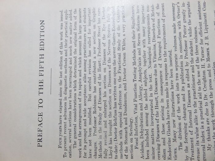 Internal medicine diagnosis .  WIlson .