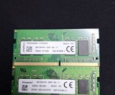 2 x 8GB Kingston DDR4 2666MHz Laptop Ram