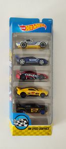 Hot Wheels various 5-packs, new.