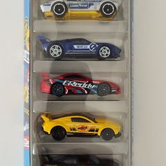 Hot Wheels various 5-packs, new.