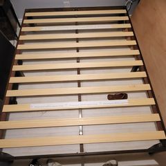 5ft wooden double bed frame