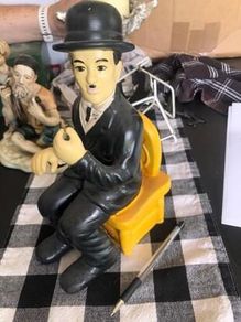 Rare porcelain Charlie Chaplin figure