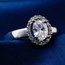 White Gold Plated Ring Image 3