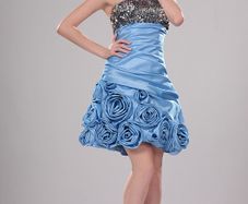 Stunning Baby Blue Dress