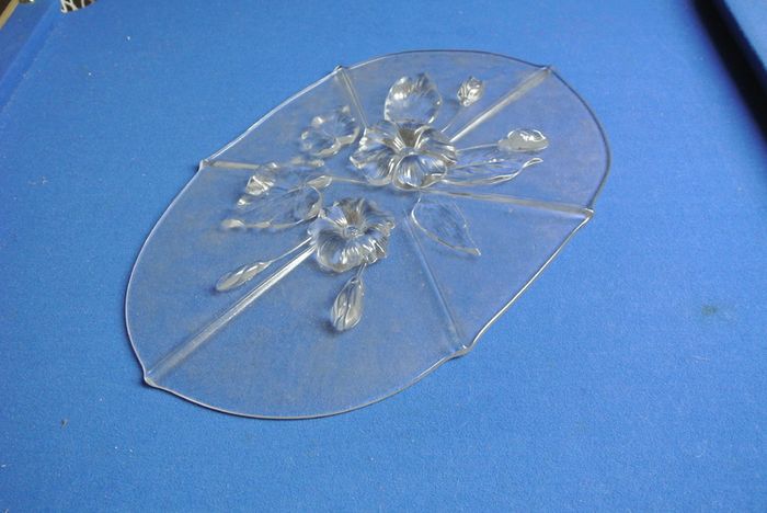A Crystal Glassware Item - See Pictures.