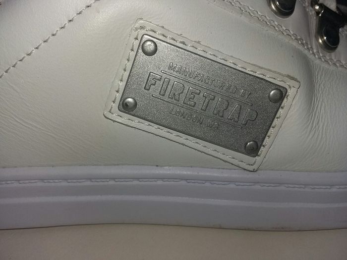 Firetrap Real Leather Trainers