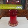 Vintage Tamara Aladin Kielo Red Glass Vase Image 4