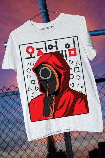 Tv series top trending show squid games juego de calamar top trending t-shirt