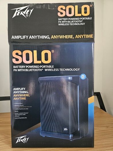 Peavey Solo Battery Powered Portable PA System/Amplifier