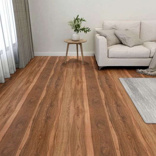Self-adhesive Flooring Planks 55 pcs PVC 5.11 m(sqr) Brown