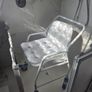 Shower chair with wheels & air cushion Image 2