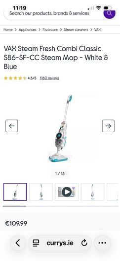 steam cleaner