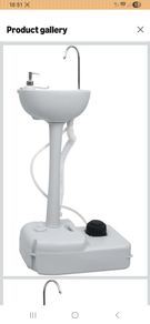 Portable handwash sink for camper