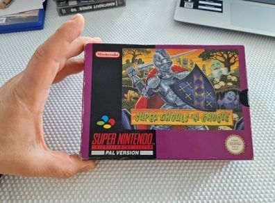Super Ghouls N Ghosts Super Nintendo Snes Arcade Retro Games Original