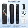 64'' Tripod for iPhone, Phone Tripod with Remote and Mobile Phone Stand for Filming, Aluminum Lightweight Travel Tripod for Samsung Smartphone/DSLR/Camera, Portable Extendable Camera Stand Image 6