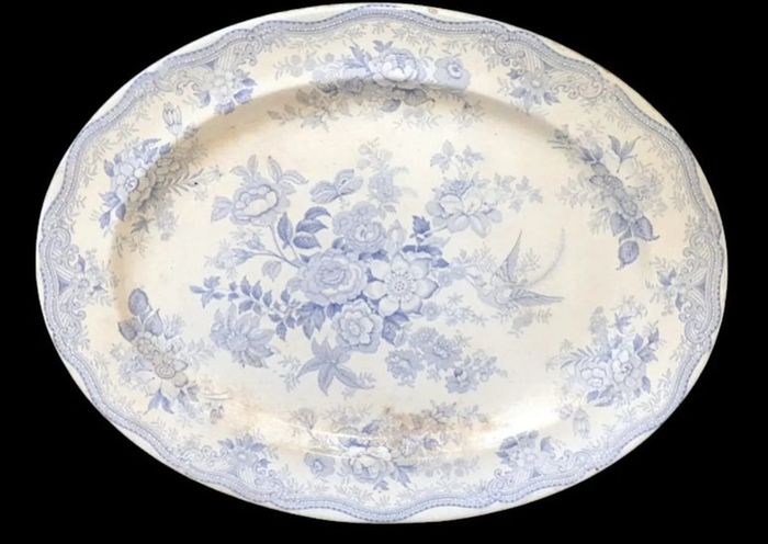 Antique French Ironstone Serving Platter