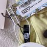 BNWT Boohoo Lemon Yellow High Rise Straight Leg Jeans Size UK 6 Raw Hem Image 10