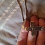 Cross Chain With A Written On Prayer Image 2