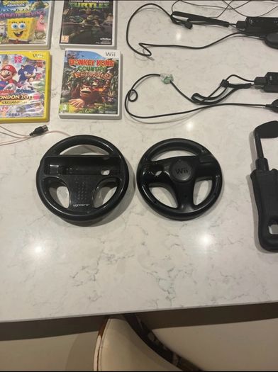 nintendo wii + accessories