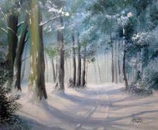 Gulczas Art "Winter Landscape"