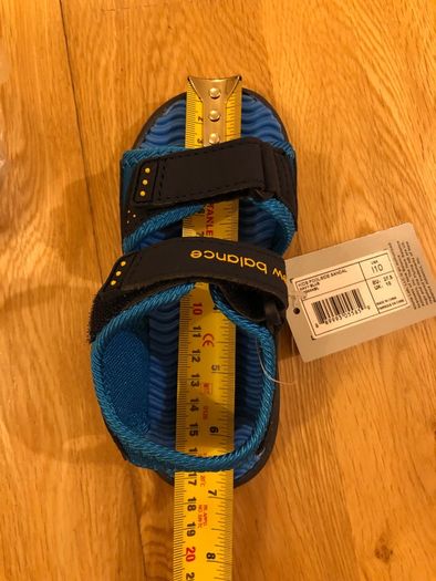 New Balance kids sandals, size 10