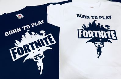 Born to play fortnite kids t-shirts tees tops shirts