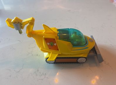 Paw Patrol Rubble Aqua Pup and Vehicle