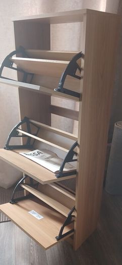 chest draw + shoe rack