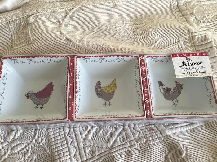 Ashley Thomas Christmas Nibble bowls