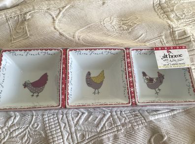 Ashley Thomas Christmas Nibble bowls