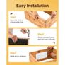 Beeswax Coated Natural Fir Wood, Langstroth Beehive Kit with 10 Frames and Foundations, Transparent Acrylic Bee Windows for Beginners and Pro Beekeepers Image 5