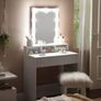 Dressing table LED Bulbs Hollywood mirror Vanity Table Image 7