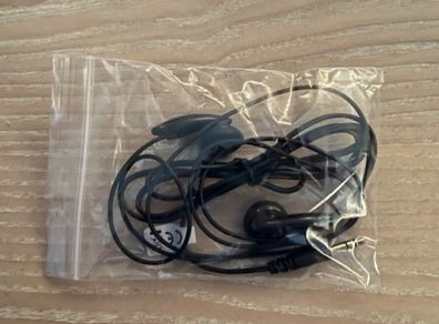 Groov-e Black In-Ear Headphones (New)