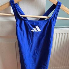 Adidas Blue Girls Swimsuit 13-14 Years 164 cm