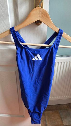 Adidas Blue Girls Swimsuit 13-14 Years 164 cm
