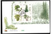 2006 Ireland Fauna &amp; Flora (Native Trees) Miniature Sheet An Post First Day Cover (FDC)) signed by Susan Sex (stamp designer) on first day of issue.