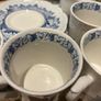 Dinner Service  8 Settings (44 pieces)  - J&G Meakin England Staffordshire Sterling Vine Blue Image 9
