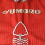 Nottingham Forest FC. Official Umbro Mens Home Jersey. Season 1998/2000. Original From The Time. Not A Modern Day Remake. Image 6