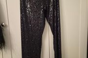 sequin trousers