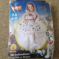 101 dalmatians dress 18-24 months