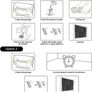 12 Pack Acoustic Foam Panels, 1" X 12" X 12" Studio Soundproof Wedge-shaped Fireproof Soundproof Liner Acoustic Treatment Foam (FREE POSTAGE) Image 3