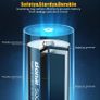 BONAI C Rechargeable Batteries 5000mAh 1.2V Ni-MH High Capacity High Rate C Battery (4 pack) Image 6