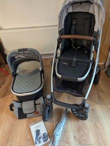 UPPAbaby Vista V1 Complete Double Travel System (Gregory Edition)